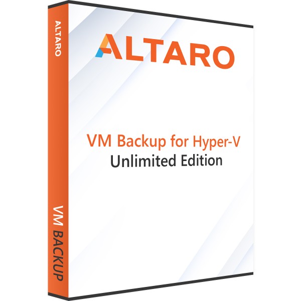 Altaro VM Backup pour Hyper-V - Édition illimitée