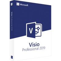 Microsoft Visio 2019 Professional | pour Windows Microsoft Visio 2019 Professional | pour Windows