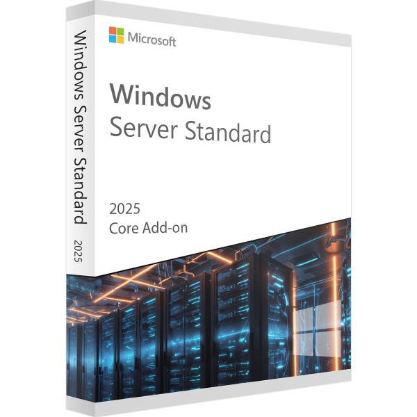 Licence d'extension du module complémentaire Windows Server 2022 Standard Core