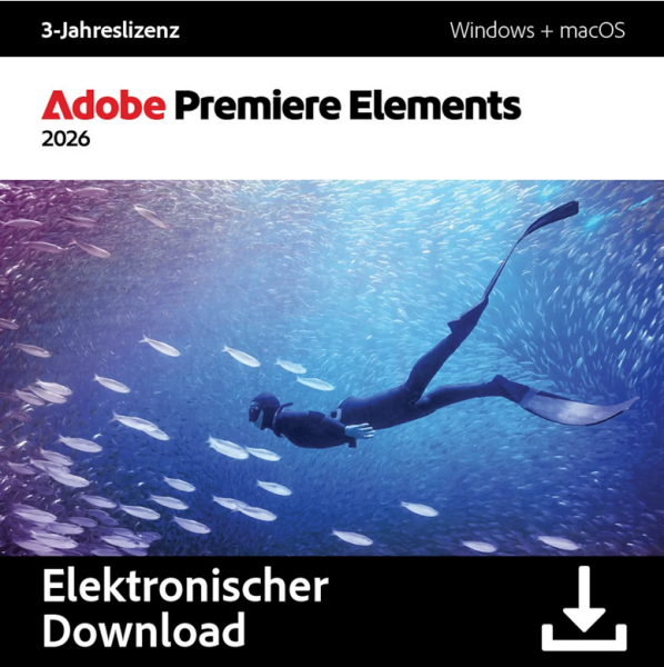 Adobe Premiere Elements 2025 | pour Windows / Mac