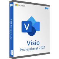 Microsoft Visio 2021 Professional | pour Windows Microsoft Visio 2021 Professional | pour Windows