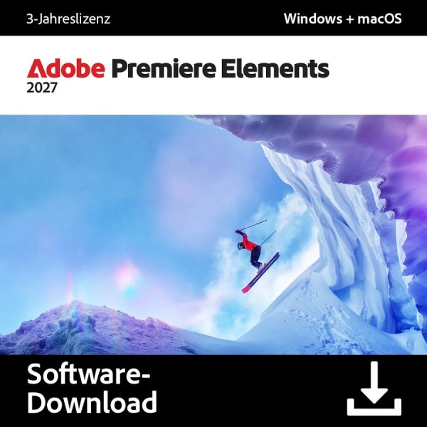 Adobe Premiere Elements 2025 | pour Windows / Mac